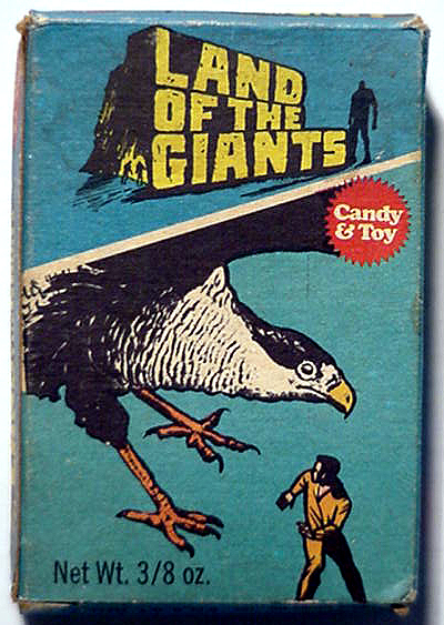 LAND OF THE GIANTS CANDY BOX front back
